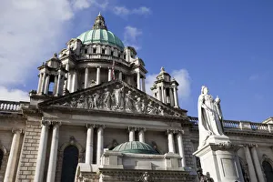 Northern Ireland, Belfast, Donegall Square, Belfast City Hall Northern Ireland, Belfast, Donegall Square, Belfast City Hall