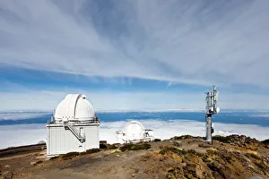 Observatory, Roque de los Muchachos, Caldera de Taburiente, La Palma, Canary Islands Observatory, Roque de los Muchachos, Caldera de Taburiente, La Palma, Canary Islands