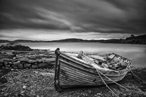 Images Dated 6th June 2014: Old Boat, Isle of Lewis, Outer Hebrides, Scotland