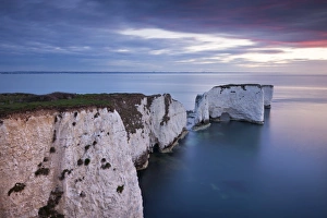 Old Harry Rocks at the start of the Jurassic Coast World Heritage Site, Dorset, England Old Harry Rocks at the start of the Jurassic Coast World Heritage Site, Dorset, England