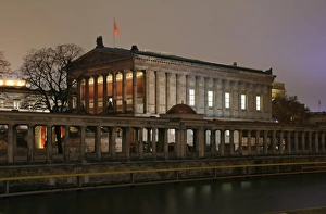 The Old National Gallery Berlin Mitte on the Museum Island, Germany The Old National Gallery Berlin Mitte on the Museum Island, Germany