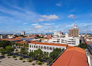 Old Town, elevated view, Santa Cruz de la Sierra, Bolivia Old Town, elevated view, Santa Cruz de la Sierra, Bolivia