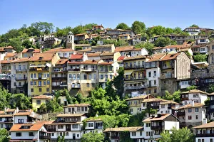 The old town, Varosha, of Veliko Tarnovo. Bulgaria The old town, Varosha, of Veliko Tarnovo. Bulgaria