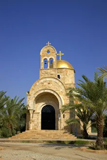 Orthodox Church Of St John The Baptist, The Baptism Site Of Jesus, Bethany, Jordan Orthodox Church Of St John The Baptist, The Baptism Site Of Jesus, Bethany, Jordan