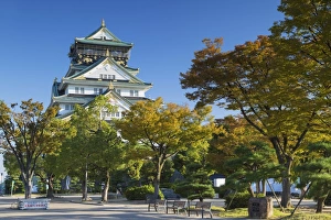 Images Dated 19th October 2014: Osaka Castle, Osaka, Kansai, Japan