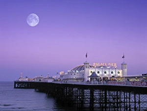 Prints of Palace Pier, Brighton, East Sussex, England Palace Prints: Palace Pier Print, Brighton, England