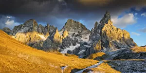 Images Dated 22nd October 2014: Pale di San Martino, Dolomites, South Tyrol, Italy
