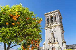 Parroquia De Santa Maria or St. Mary Parish, Arcos de la Frontera, Andalusia, Spain Parroquia De Santa Maria or St. Mary Parish, Arcos de la Frontera, Andalusia, Spain