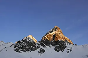 Peak of Piz Buin, Engadin, Grisons, Switzerland Peak of Piz Buin, Engadin, Grisons, Switzerland