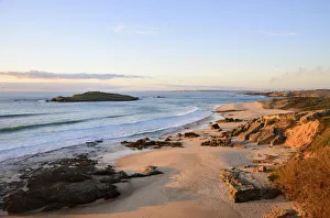 Pessegueiro island with the ruins of the castle dating back to the 16th century Pessegueiro island with the ruins of the castle dating back to the 16th century