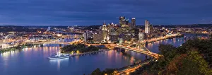 Pittsburgh Skyline at Night, Pennsylvania, USA Pittsburgh Skyline at Night, Pennsylvania, USA
