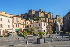 Place at Bolsena with castle, Viterbo, Lazio, Italy Place at Bolsena with castle, Viterbo, Lazio, Italy