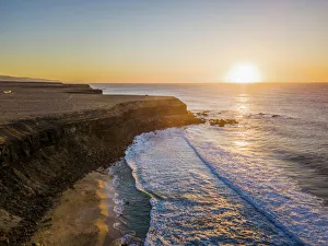 Playa del Aguila, West coast of Fuerteventura, Canary Islands, Spain Playa del Aguila, West coast of Fuerteventura, Canary Islands, Spain