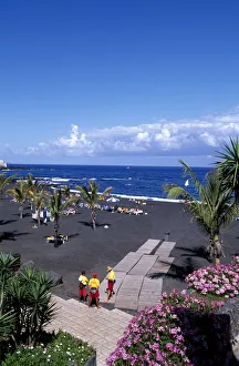 Playa Jardin, Puerto de la Cruz, Tenerife, Canary islands, Spain Playa Jardin, Puerto de la Cruz, Tenerife, Canary islands, Spain