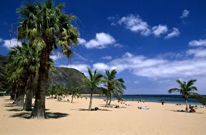 Playa Teresitas, San Andres, Tenerife, Canary islands, Spain Playa Teresitas, San Andres, Tenerife, Canary islands, Spain