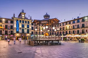 Plaza de los Fueros, Tudela, Navarre, Spain Plaza de los Fueros, Tudela, Navarre, Spain