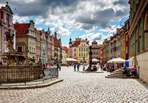 Merchant Collection: Poland, Greater Poland, Poznan, Old Town, Market Square