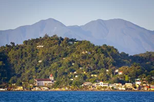 Images Dated 25th September 2012: Port Antonio & Blue Mountain Peaks, Portland Parish, Jamaica, Caribbean