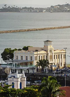 Porto dos Saveiros Buildings, elevated view, Salvador, State of Bahia, Brazil Porto dos Saveiros Buildings, elevated view, Salvador, State of Bahia, Brazil