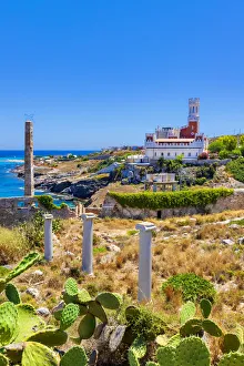 Luxury Resort Gallery: Portopalo di Capo Passero, Sicily. View of the Tafuri castle with the mediterranean sea