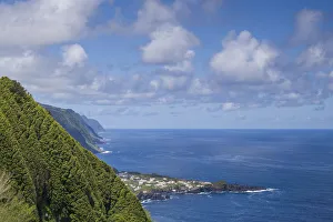 Portugal, Azores, Sao Jorge Island, Faja do Ouvidor Portugal, Azores, Sao Jorge Island, Faja do Ouvidor