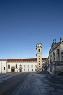 Portugal, Centro, Coimbra. The Paco das Escolas (main courtyard) of the university