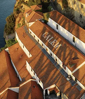 Portugal, Porto, Calem port cellars overview Portugal, Porto, Calem port cellars overview