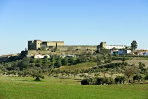 The powerful 13th castle of Campo Maior. Alentejo, Portugal The powerful 13th castle of Campo Maior. Alentejo, Portugal