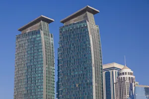 Qatar, Doha, West Bay, Marriott Hotel Towers Qatar, Doha, West Bay, Marriott Hotel Towers