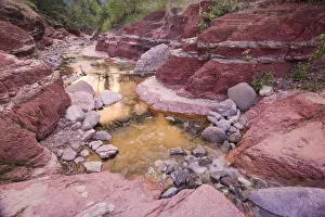 Red Rock Canyon, Waterton Lakes National Park, Alberta, Canada Red Rock Canyon, Waterton Lakes National Park, Alberta, Canada