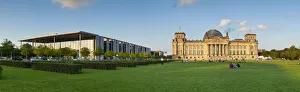 Reichstag (Deutscher Bundestag/Parliament Bldg) & Paul Lobe Haus, Berlin, Germany Reichstag (Deutscher Bundestag/Parliament Bldg) & Paul Lobe Haus, Berlin, Germany