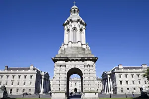 Republic of Ireland, Dublin, Trinity College, The Campanile Republic of Ireland, Dublin, Trinity College, The Campanile