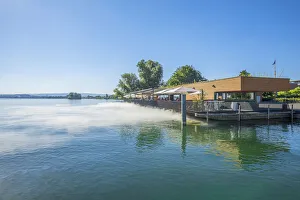 Restaurant at Lake Zug, Canton Zug, Switzerland Restaurant at Lake Zug, Canton Zug, Switzerland
