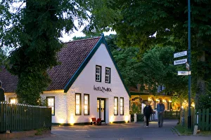 Restaurant, Spiekeroog, the East Frisians, Germany Restaurant, Spiekeroog, the East Frisians, Germany