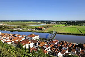 Rice fields near the Sado river, in Alcacer do Sal. Portugal Rice fields near the Sado river, in Alcacer do Sal. Portugal