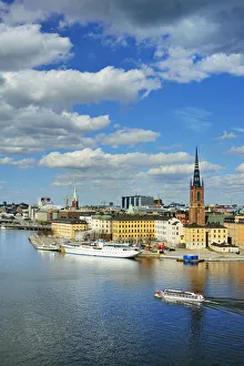 Riddarholmen with the Riddarholmskyrkan (Church). Stockholm, Sweden Riddarholmen with the Riddarholmskyrkan (Church). Stockholm, Sweden