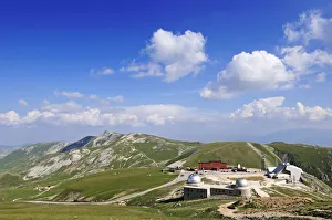 Rifugio and Observatory, Campo Imperatore, Gran Sasso National park, Abruzze, Italy Rifugio and Observatory, Campo Imperatore, Gran Sasso National park, Abruzze, Italy