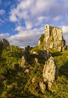 Roche Rock Chapel, Cornwall, England. Summer (August) 2020 Roche Rock Chapel, Cornwall, England. Summer (August) 2020