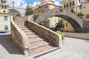 Roman bridge, Bogliasco, Liguria, Italy Roman bridge, Bogliasco, Liguria, Italy
