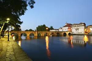 The roman bridge of Chaves, also known as Trajan bridge, dating back to the 1st century The roman bridge of Chaves, also known as Trajan bridge, dating back to the 1st century