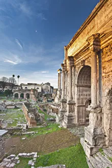 Roman Forum, Rome, Lazio, Italy, Europe Roman Forum, Rome, Lazio, Italy, Europe