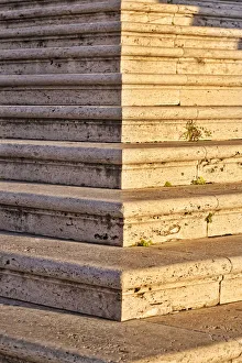 detail of roman stairs. Rome, Lazio, Italy, Europe detail of roman stairs. Rome, Lazio, Italy, Europe