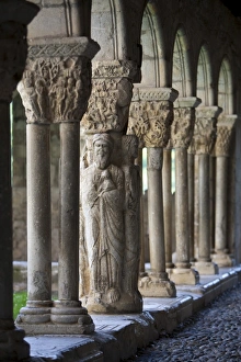 Romanesque Cloisters, St Bertrand De Comminges, Haute-Garonne, Midi-Pyrenees, France Romanesque Cloisters, St Bertrand De Comminges, Haute-Garonne, Midi-Pyrenees, France