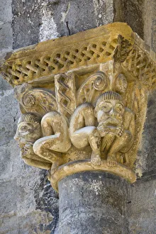 Romanesque Doorway Details, Eglise Sainte Croix, Oloron-Sainte-Marie, Pyrenees-Atlantiques Romanesque Doorway Details, Eglise Sainte Croix, Oloron-Sainte-Marie, Pyrenees-Atlantiques