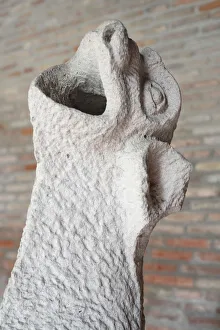 Romanesque sculpture, Musee des Augustins, Toulouse, France Romanesque sculpture, Musee des Augustins, Toulouse, France