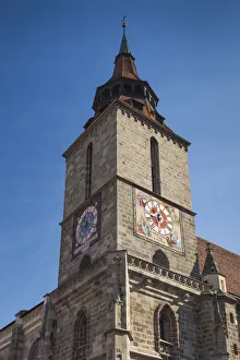 Romania, Transylvania, Brasov, Black Church, morning Romania, Transylvania, Brasov, Black Church, morning