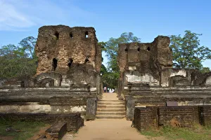 The ruins of the 12th century palace of King Parakramabahu at Polonnaruwa, Sri Lanka The ruins of the 12th century palace of King Parakramabahu at Polonnaruwa, Sri Lanka
