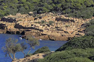 Ruins of ancient city, Tipaza, Tipaza Province, Algeria Ruins of ancient city, Tipaza, Tipaza Province, Algeria