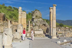 Ruins of ancient Ephesus, Selcuk, Izmir Province, Turkey Ruins of ancient Ephesus, Selcuk, Izmir Province, Turkey
