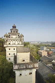 Ruishi Diaolou in Jinjiangli village (UNESCO World Heritage Site), Kaiping, Guangdong Ruishi Diaolou in Jinjiangli village (UNESCO World Heritage Site), Kaiping, Guangdong